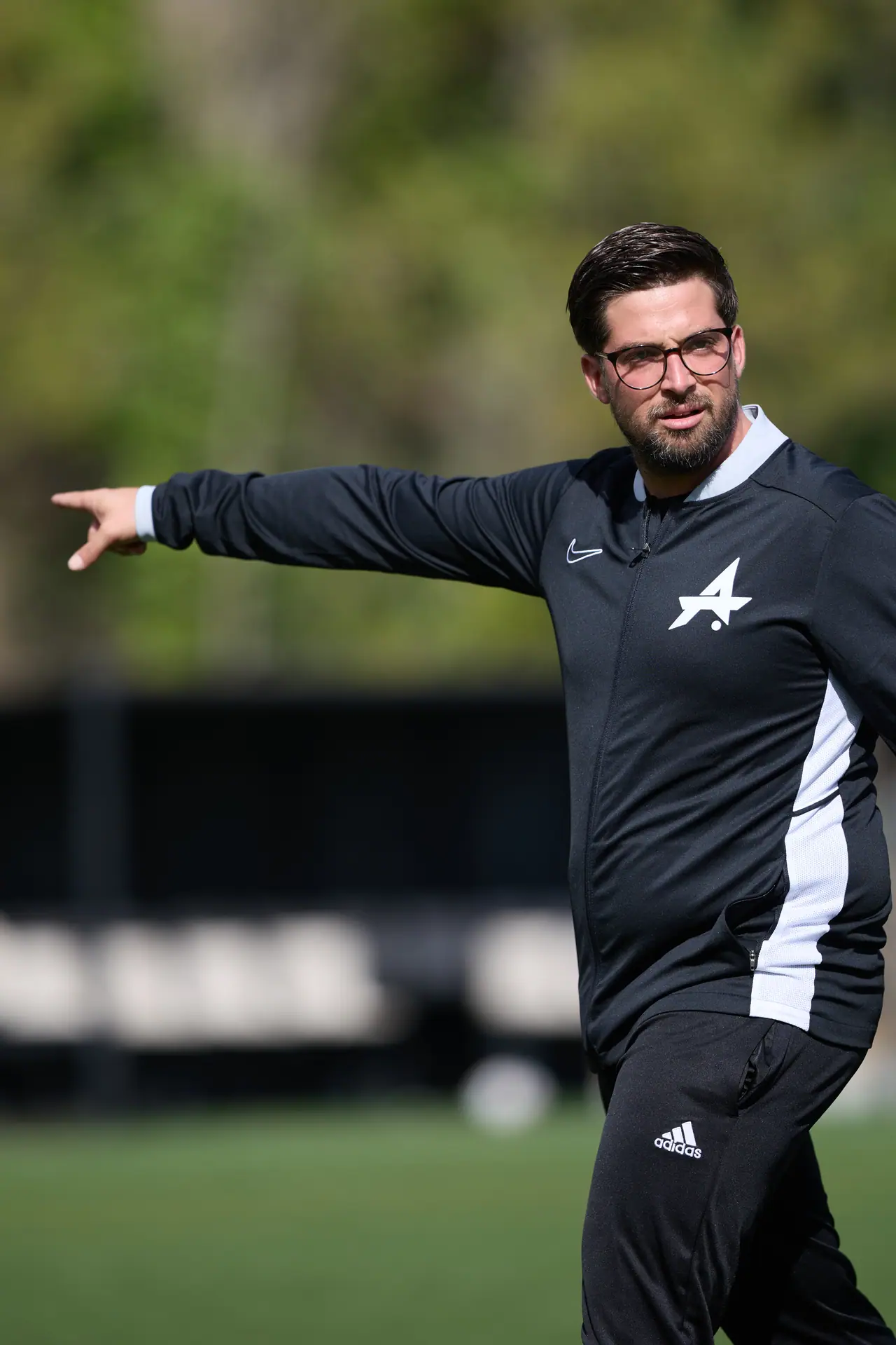 ATG coach directing a training session
