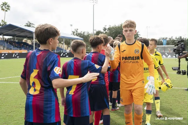 Mieszko before a match against FC Barcelona