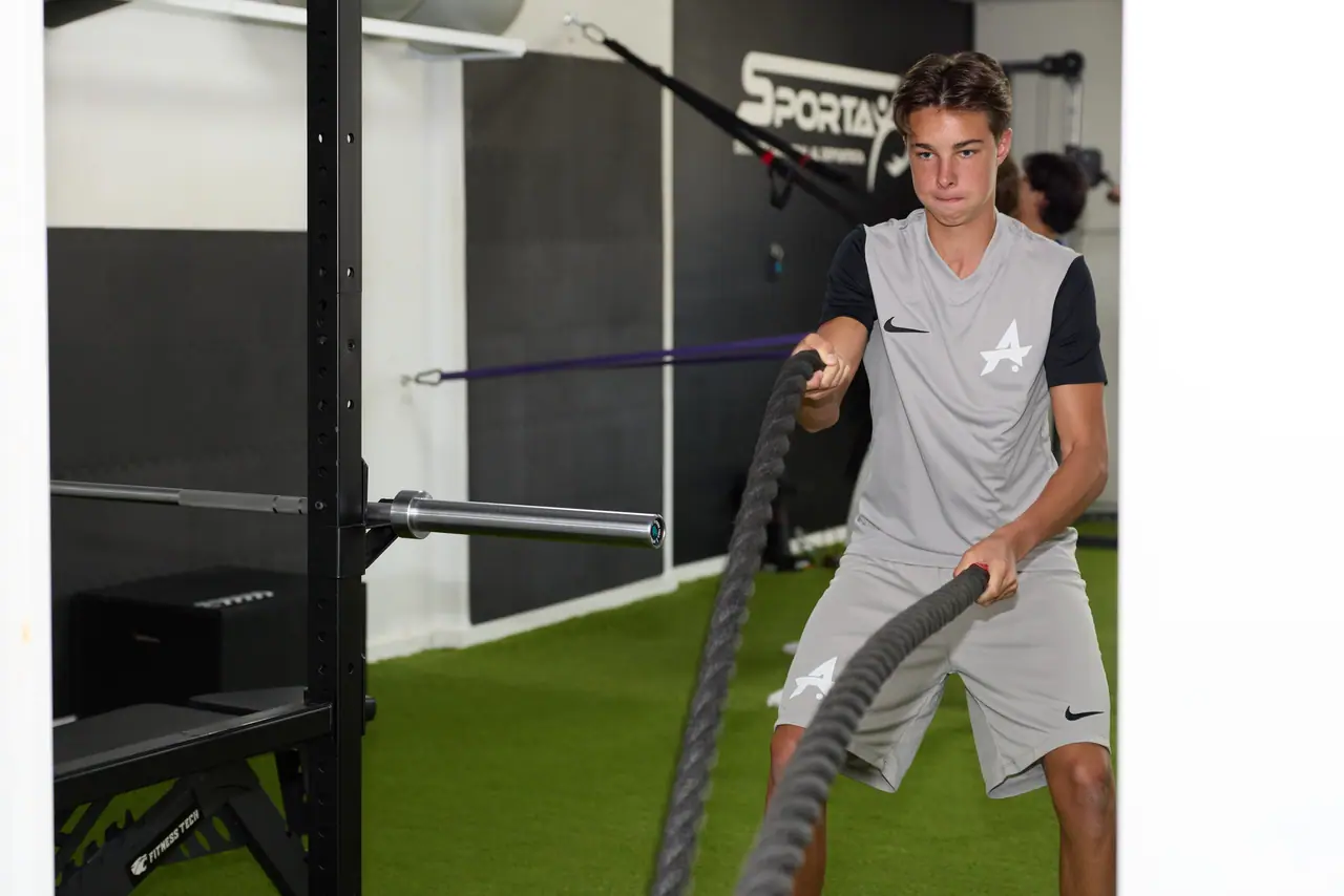 Battle rope training